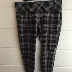Plaid Legging Pants